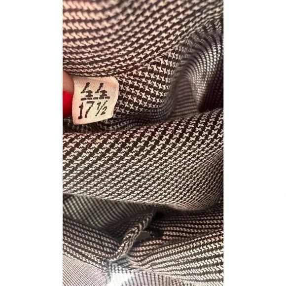 Versace Classics V2 Italian Design Men’s 17 1/2 44 Button Down Cotton Shirt - Picture 6 of 12